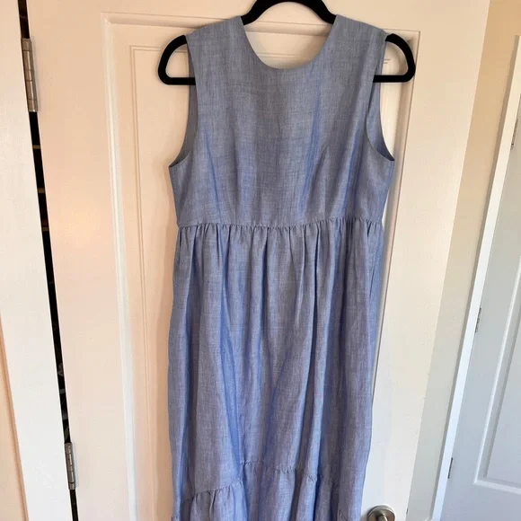 Co high low blue sleeveless dress sz S - Picture 10 of 10